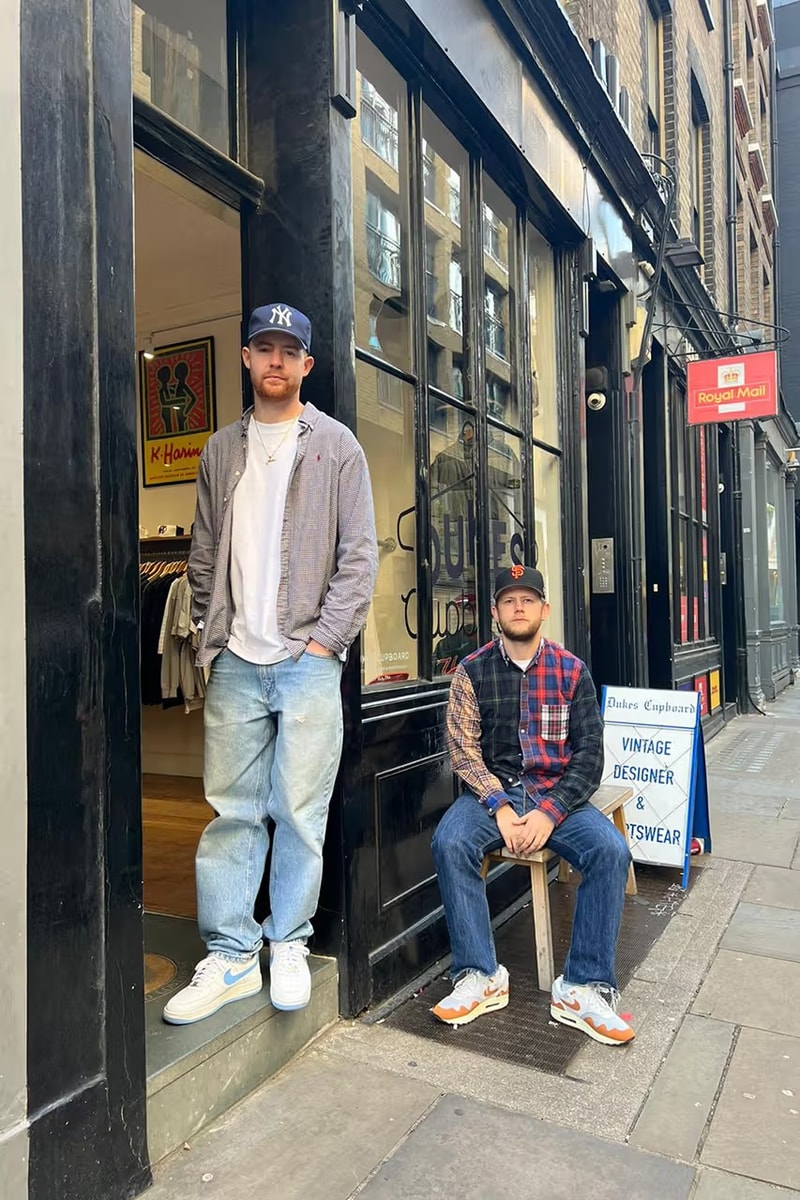 Dukes Cupboard New York City Manhattan Luke's NYC Pop-Up Vintage Designer Sportswear Archive Sale London Milo Harley Ned Membery