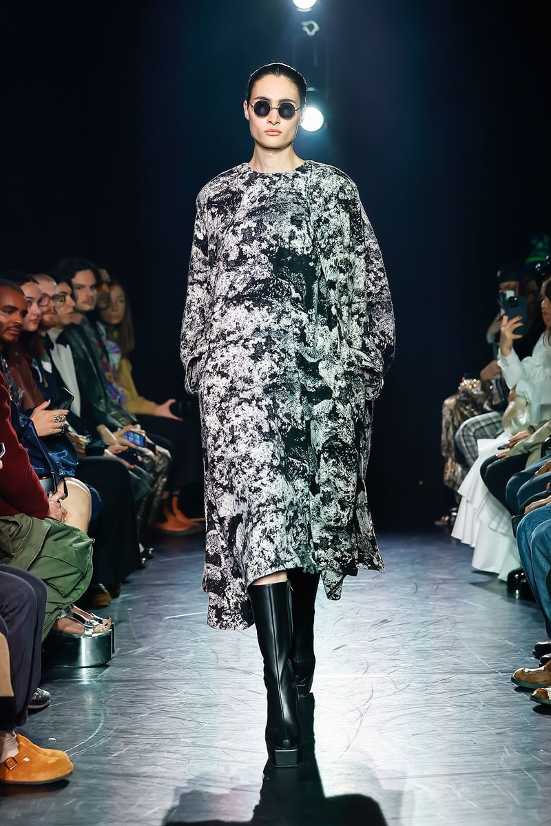 Edward Crutchley Fall Winter 2023 London Fashion Week FW23 Runway Show Mens Womens