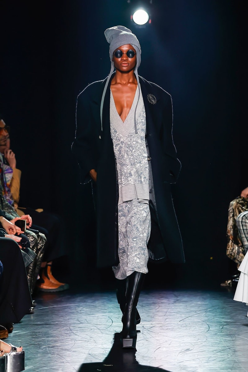 Edward Crutchley Fall Winter 2023 London Fashion Week FW23 Runway Show Mens Womens