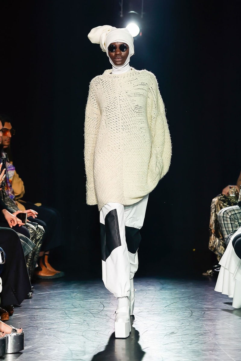 Edward Crutchley Fall Winter 2023 London Fashion Week FW23 Runway Show Mens Womens