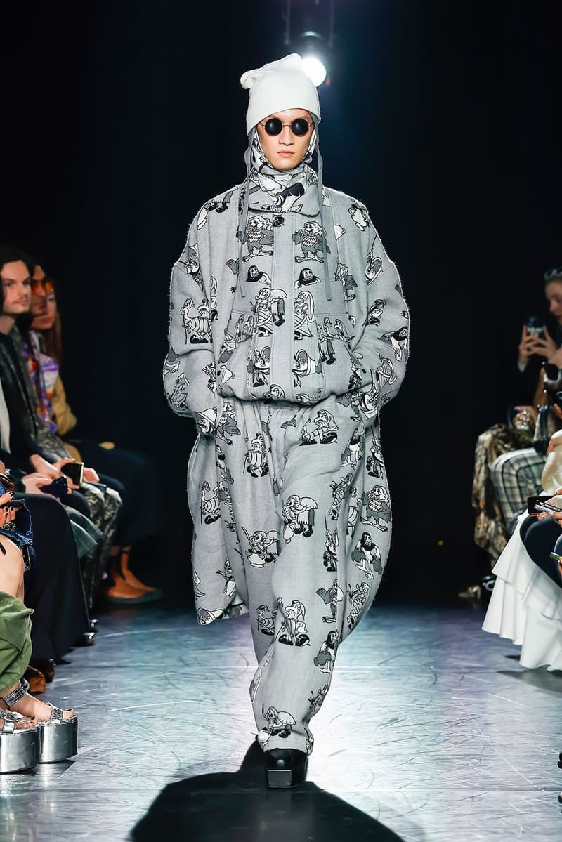 Edward Crutchley Fall Winter 2023 London Fashion Week FW23 Runway Show Mens Womens