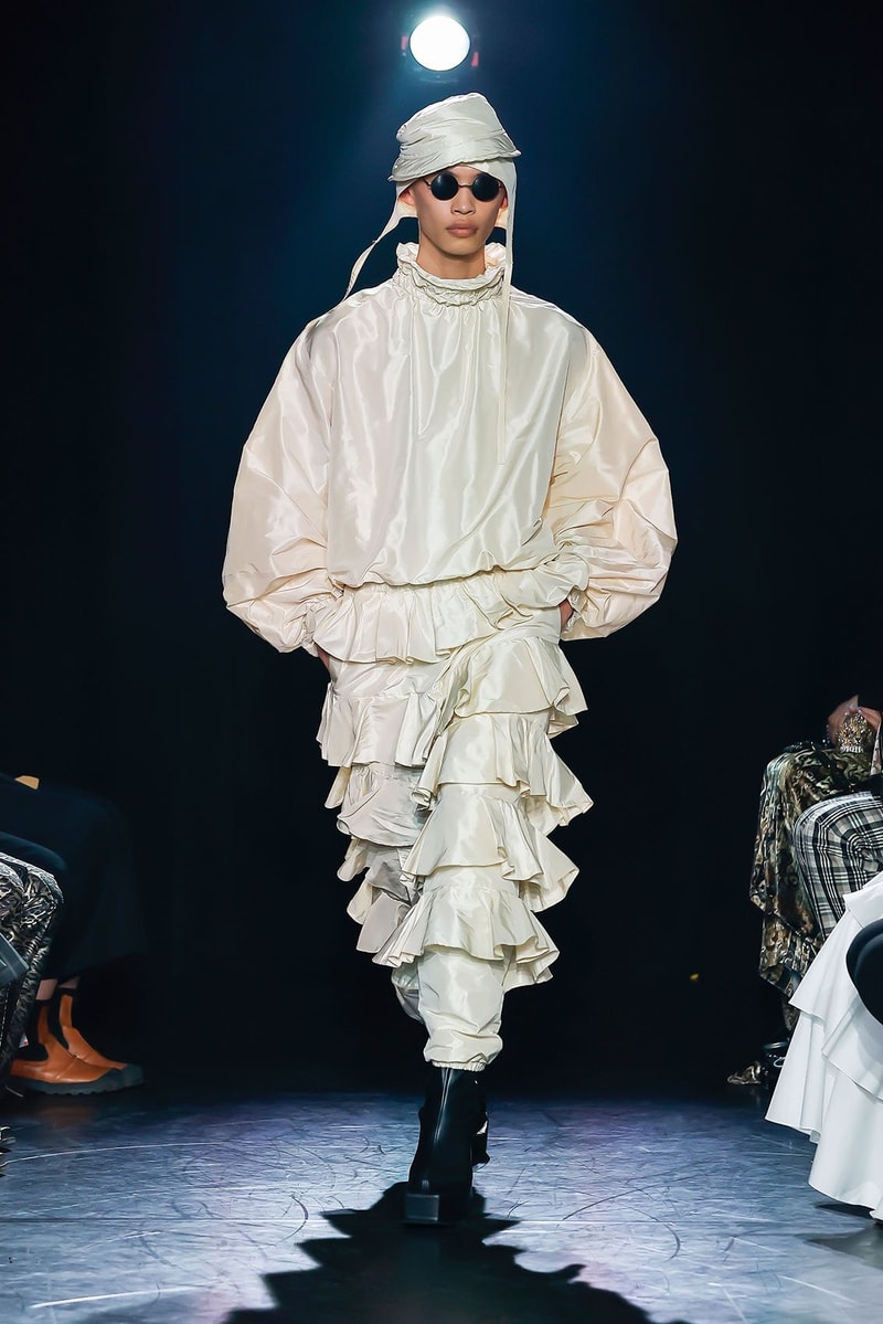 Edward Crutchley Fall Winter 2023 London Fashion Week FW23 Runway Show Mens Womens