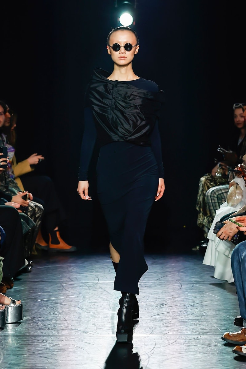 Edward Crutchley Fall Winter 2023 London Fashion Week FW23 Runway Show Mens Womens