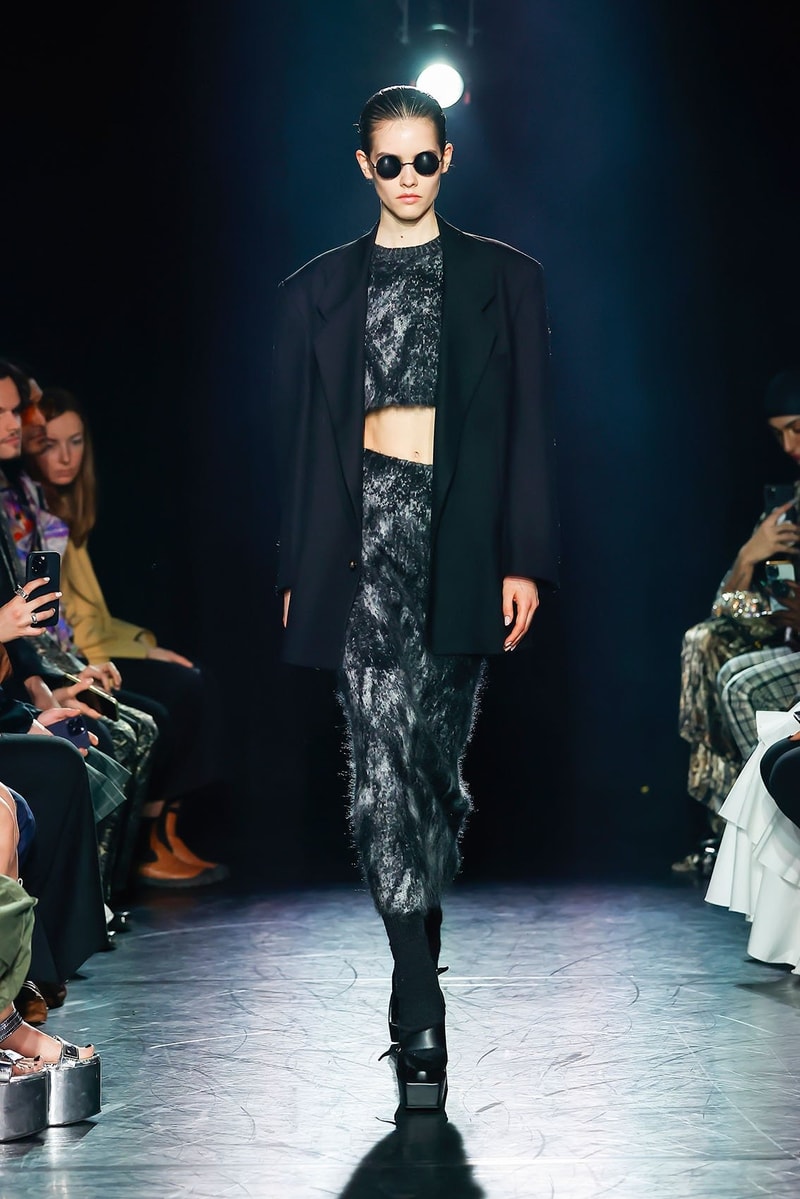 Edward Crutchley Fall Winter 2023 London Fashion Week FW23 Runway Show Mens Womens