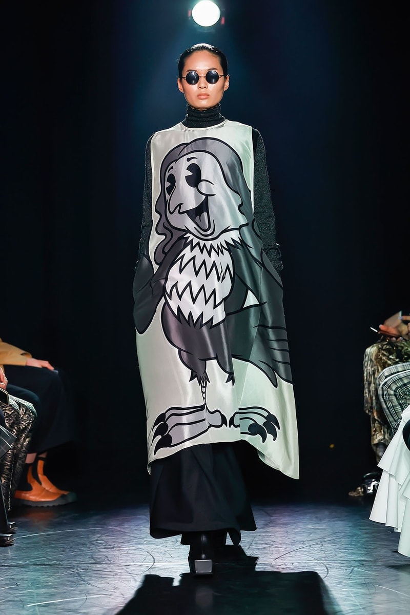 Edward Crutchley Fall Winter 2023 London Fashion Week FW23 Runway Show Mens Womens