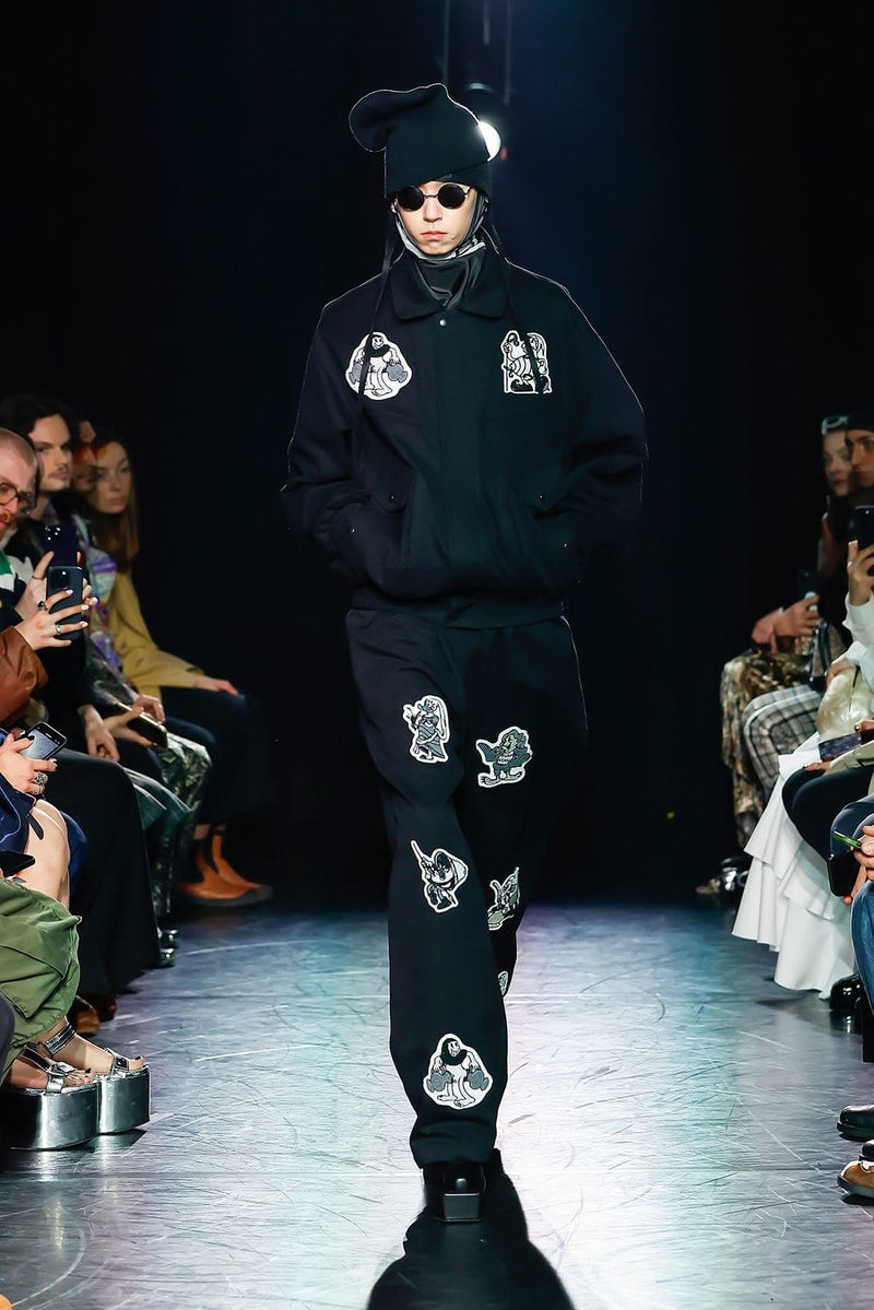 Edward Crutchley Fall Winter 2023 London Fashion Week FW23 Runway Show Mens Womens