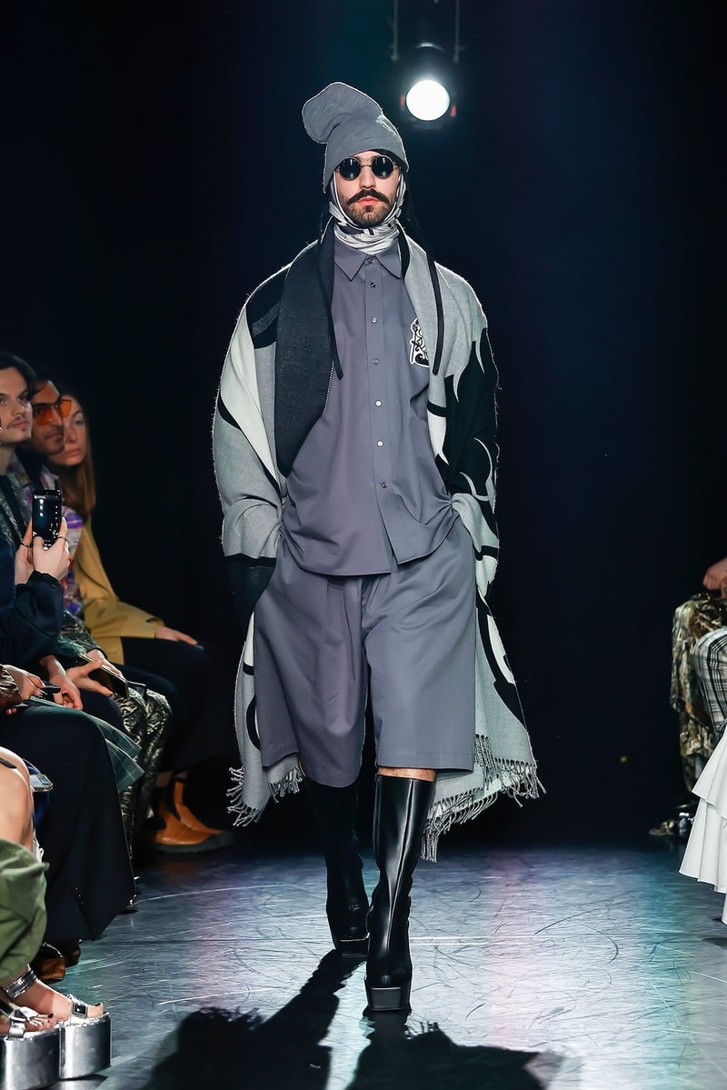 Edward Crutchley Fall Winter 2023 London Fashion Week FW23 Runway Show Mens Womens