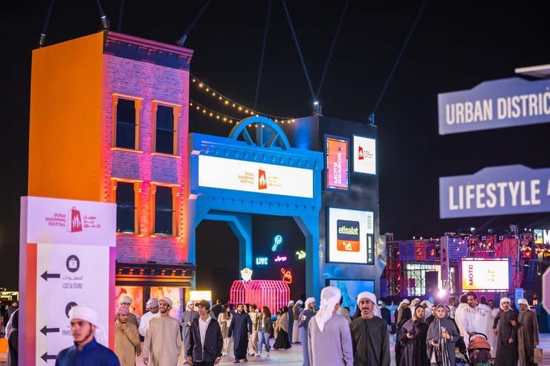 etisalat market outside the box dubai design district seven miles sneaker from the arabs 