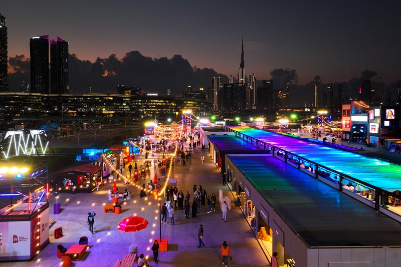 etisalat market outside the box dubai design district seven miles sneaker from the arabs 