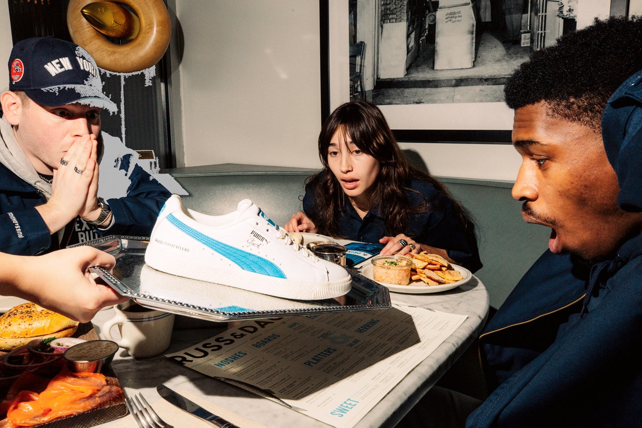 NYC's Extra Butter and Russ & Daughters Join Forces on 50th-Anniversary PUMA Clyde