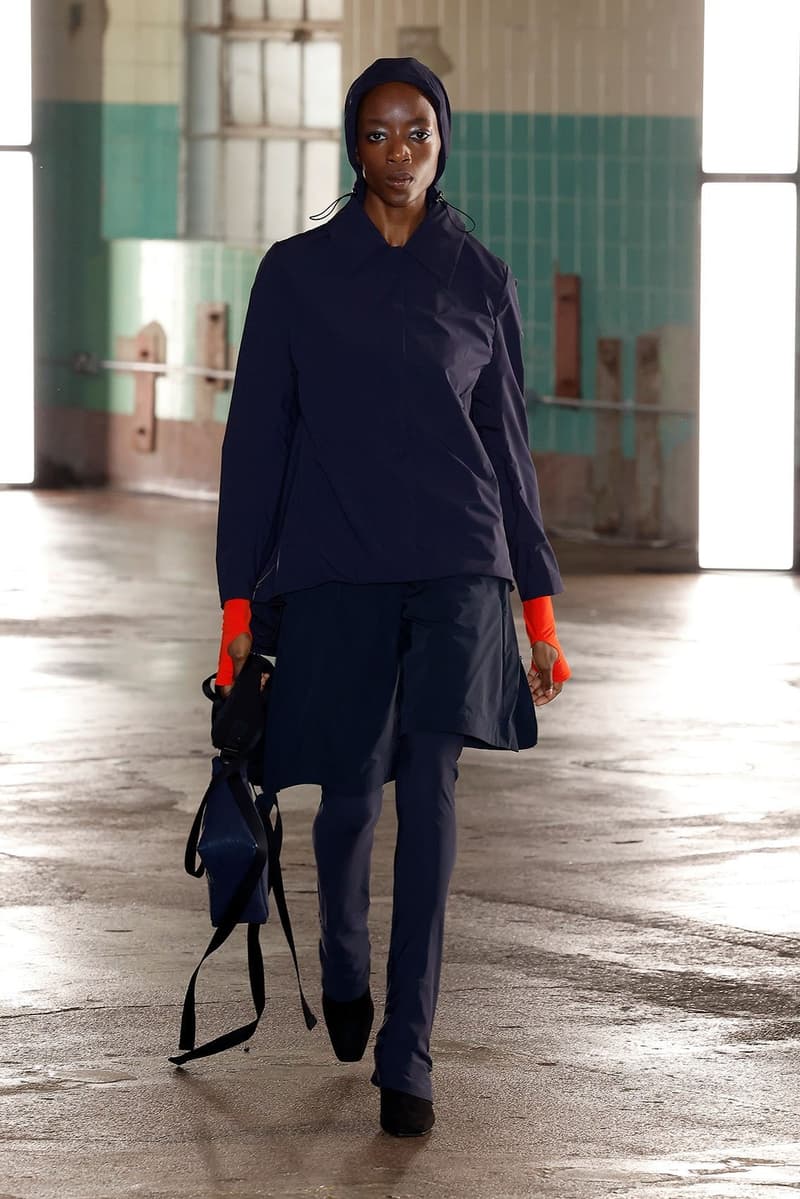 Fashion East Fall Winter 2023 FW23 Johanna Parv Standing Ground Karoline Vitto Runways London Fashion Week Womenswear Lulu Kennedy Emerging Designers