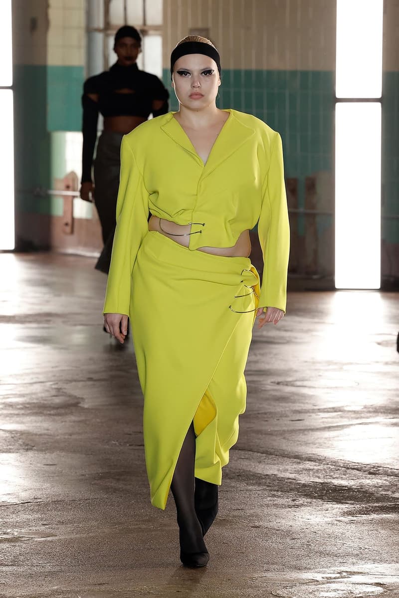 Fashion East Fall Winter 2023 FW23 Johanna Parv Standing Ground Karoline Vitto Runways London Fashion Week Womenswear Lulu Kennedy Emerging Designers