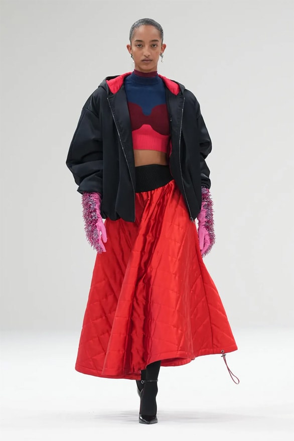 Ferrari Fall Winter 2023 Milan Fashion Week fw23 mfw collection menswear womenswear car uniform hype