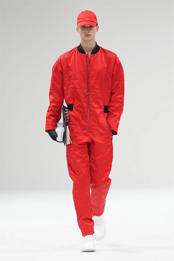 Ferrari Fall Winter 2023 Milan Fashion Week fw23 mfw collection menswear womenswear car uniform hype