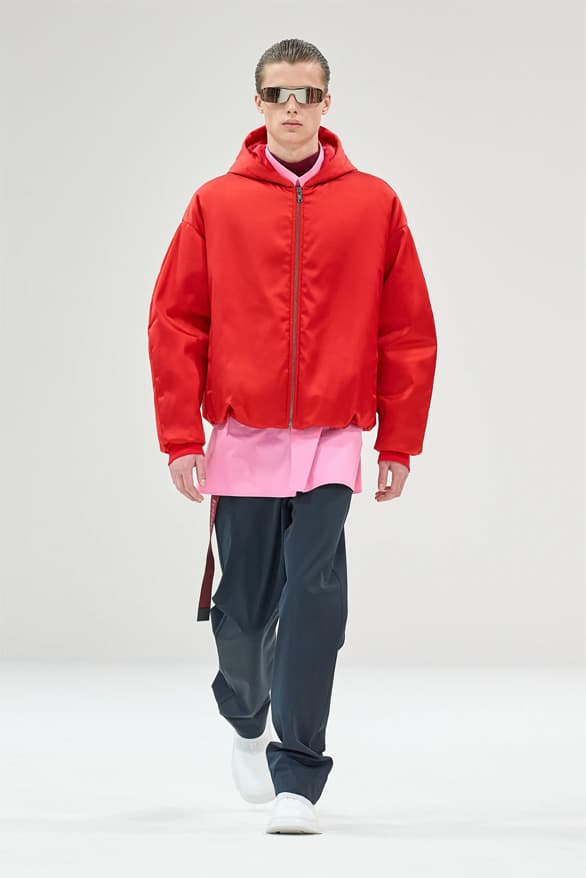 Ferrari Fall Winter 2023 Milan Fashion Week fw23 mfw collection menswear womenswear car uniform hype