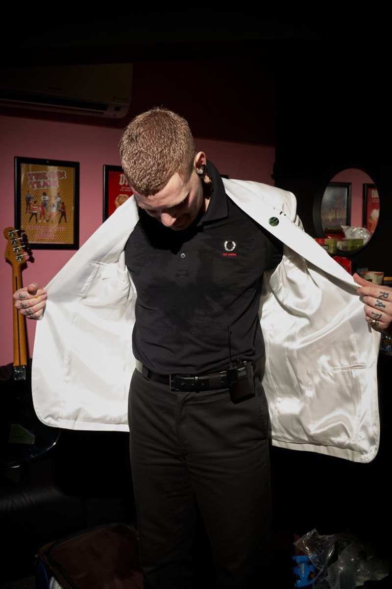 Fred Perry Raf Simons Spring Summer 2023 Collection Collaboration UK Fashion Style Punk Rock Joy Division