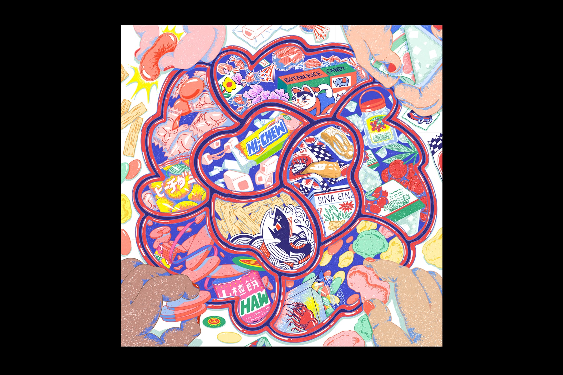 pen and paper gabrielle widjaja gentle oriental artwork artist