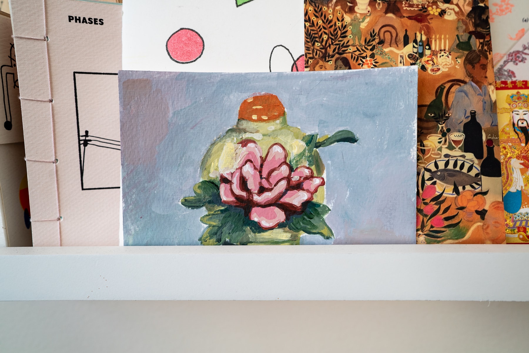 pen and paper gabrielle widjaja gentle oriental artwork artist