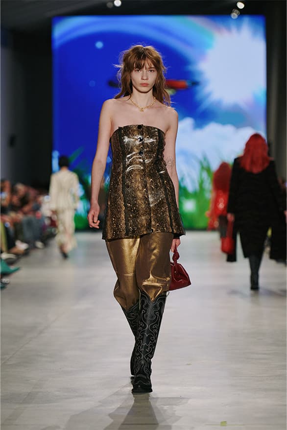 GANNI Fall Winter 2023 Collection Copenhagen Fashion Week womenswear runway show ARKEN museum