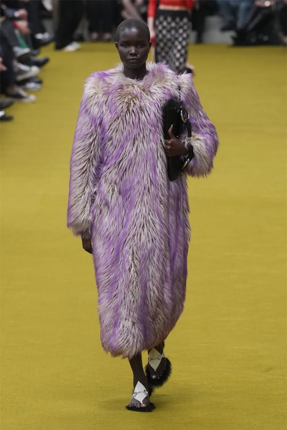 Gucci Fall Winter 2023 Milan Fashion Week mfw fw23 collection runway show womenswear menswear sustainable
