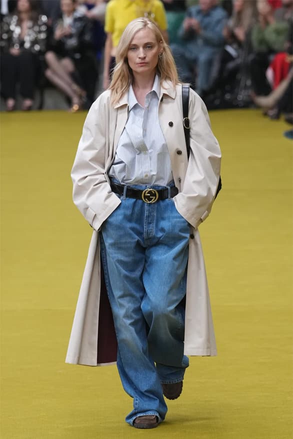 Gucci Fall Winter 2023 Milan Fashion Week mfw fw23 collection runway show womenswear menswear sustainable