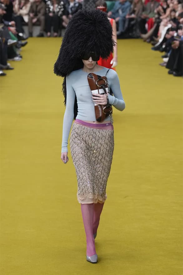 Gucci Fall Winter 2023 Milan Fashion Week mfw fw23 collection runway show womenswear menswear sustainable