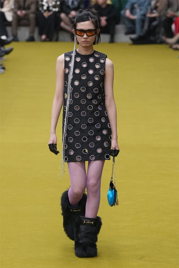 Gucci Fall Winter 2023 Milan Fashion Week mfw fw23 collection runway show womenswear menswear sustainable