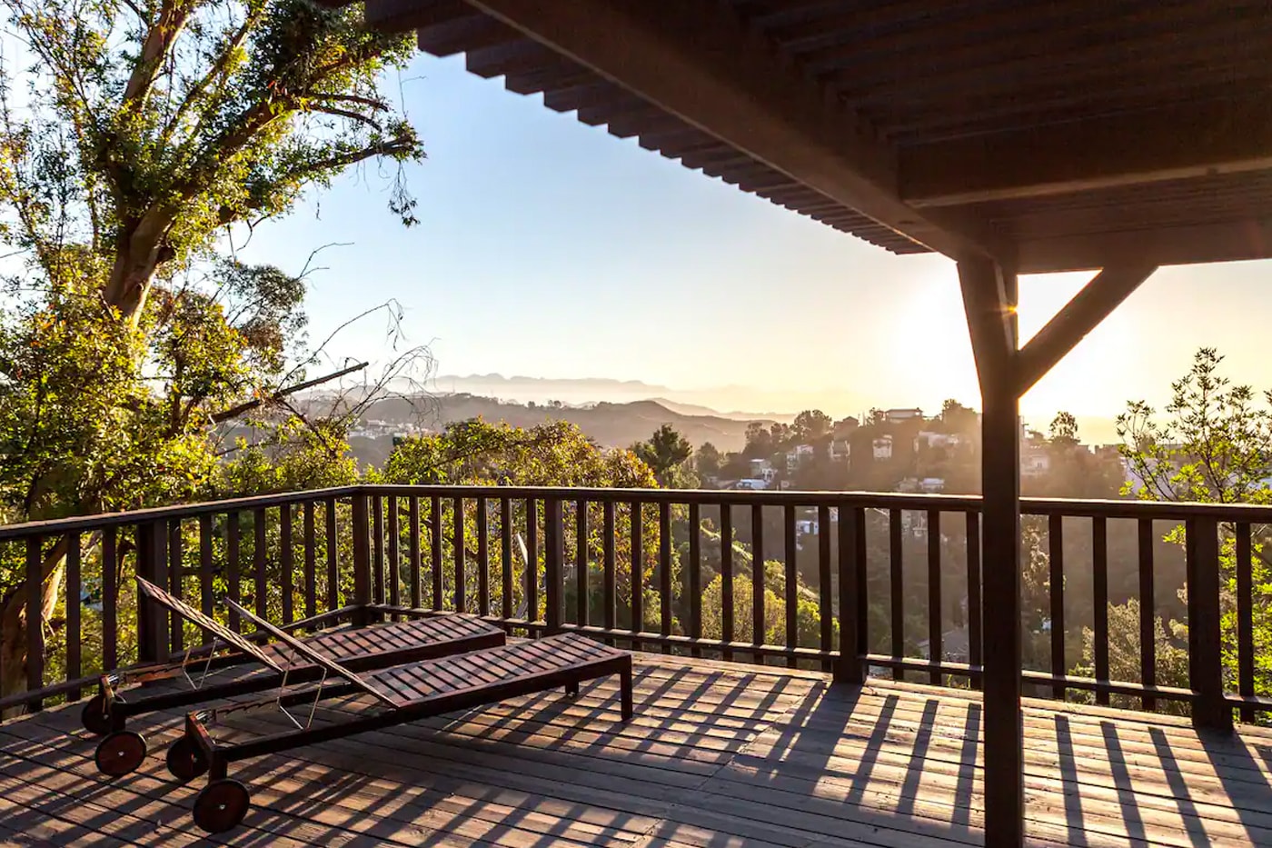 Airbnb Home Rental Laurel Canyon LA Private Hilltop Mid-Century Japanese Mieji Interiors House