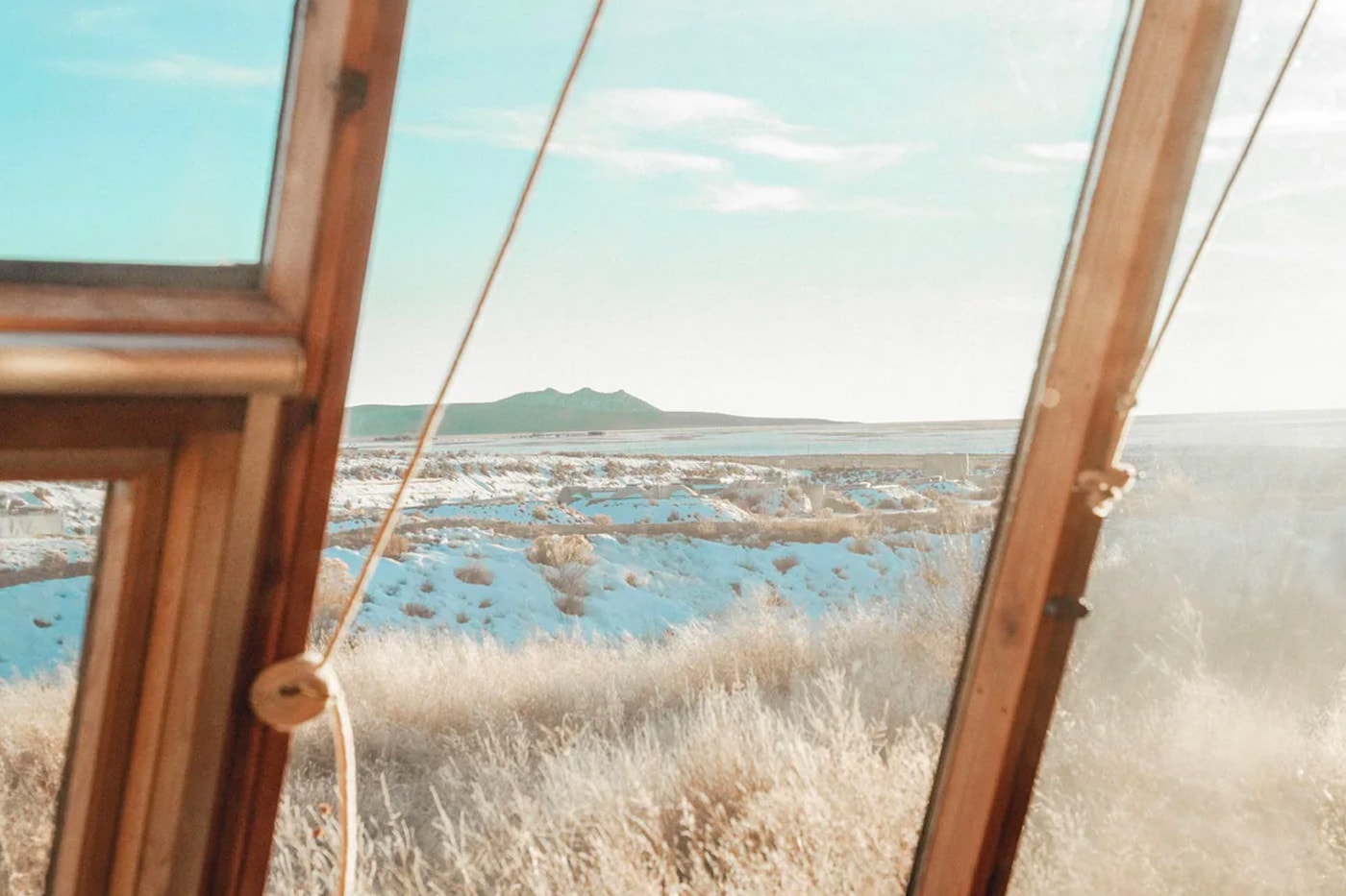 Airbnb Home Rental Taos New Mexico Off-Grid Bungalow Raw Modern Interior Design