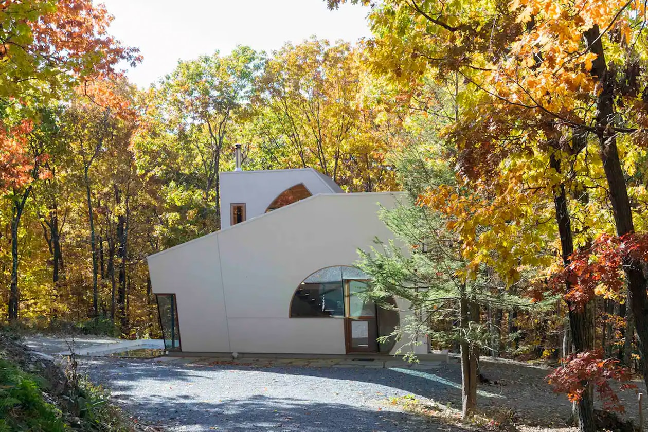 Airbnb Home Rental Ex of In Rhinebeck New York Steven Holl Experimental Architecture