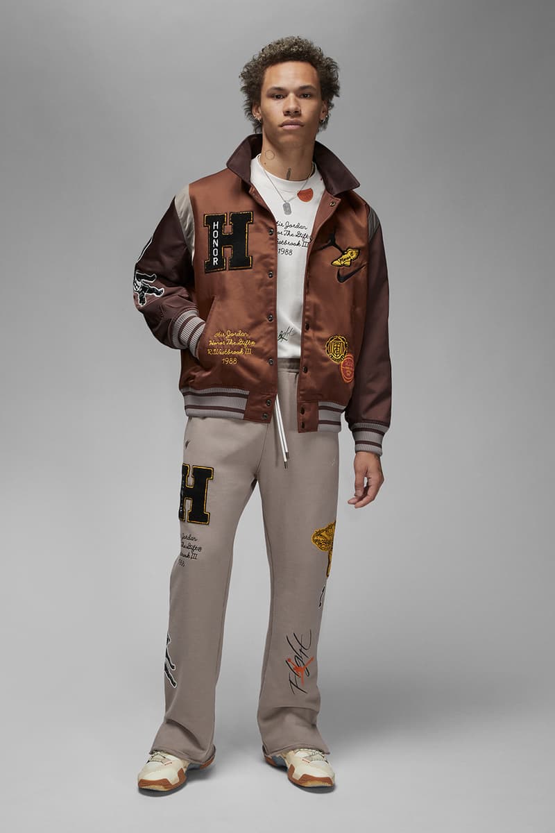 Honor the Gift Teams up With Jordan Brand for Its Latest Collection collaboration michael jordan los angeles lakers russell westbrook why not 