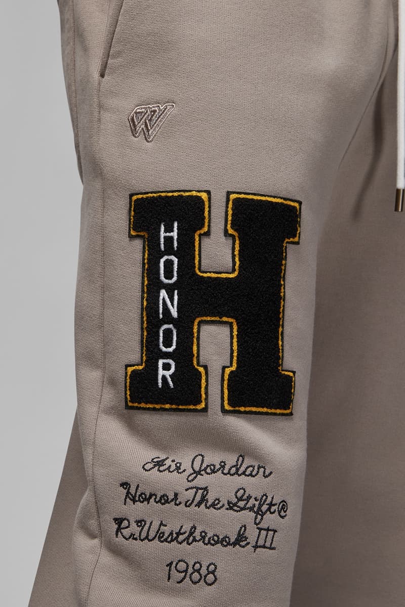 Honor the Gift Teams up With Jordan Brand for Its Latest Collection collaboration michael jordan los angeles lakers russell westbrook why not 