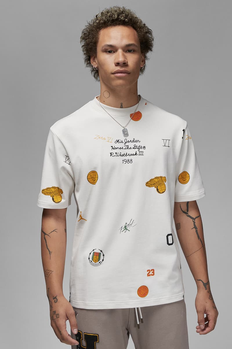 Honor the Gift Teams up With Jordan Brand for Its Latest Collection collaboration michael jordan los angeles lakers russell westbrook why not 