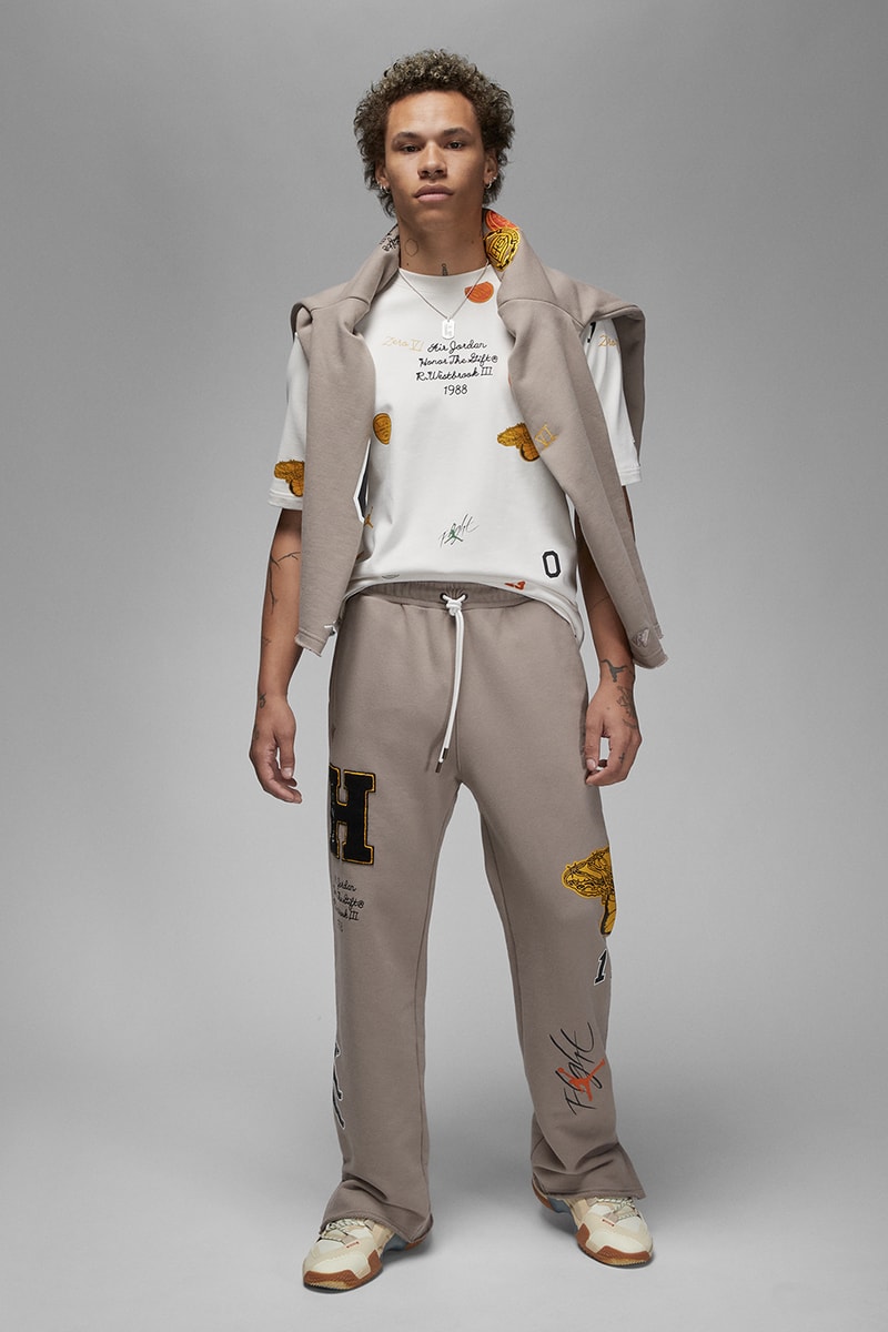 Honor the Gift Teams up With Jordan Brand for Its Latest Collection collaboration michael jordan los angeles lakers russell westbrook why not 