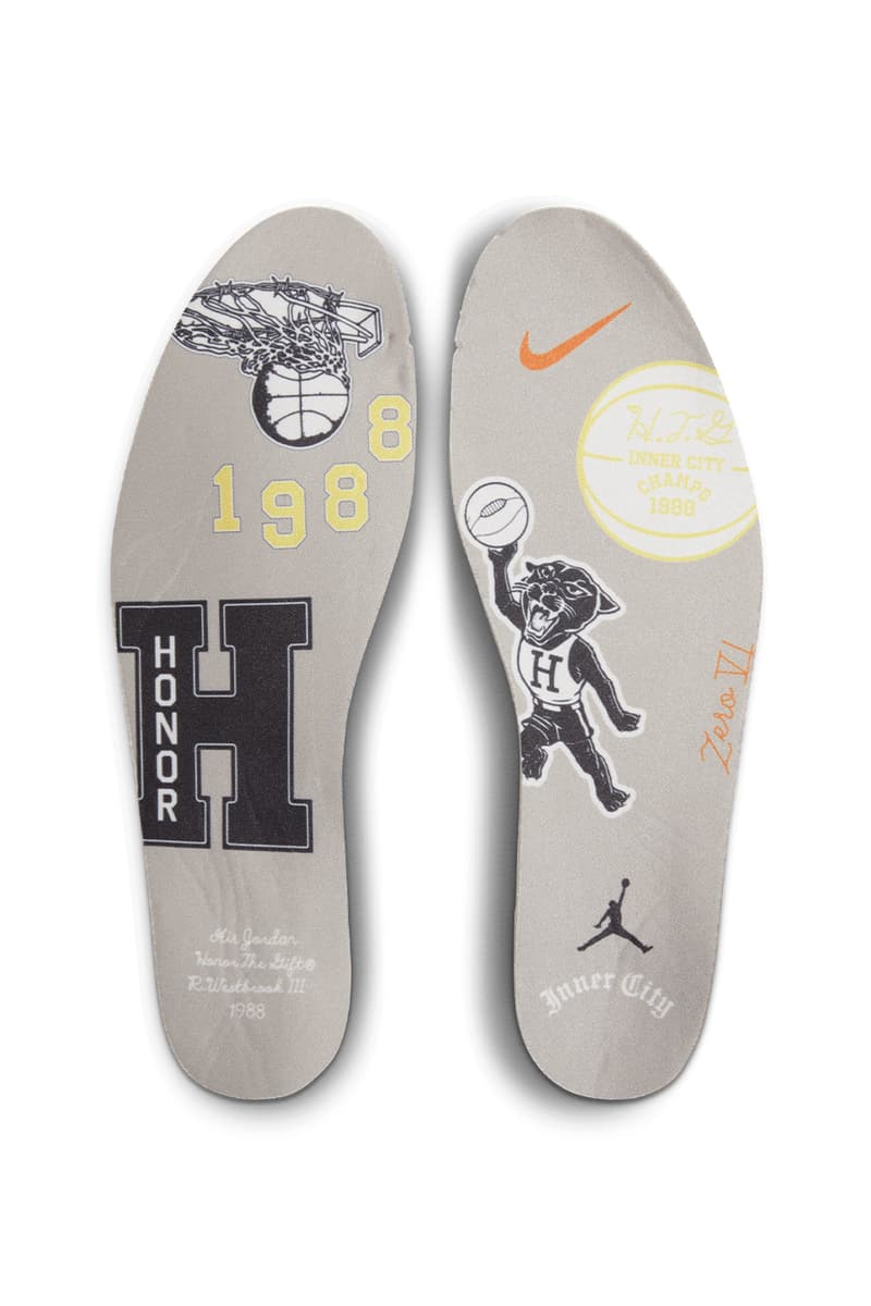 Honor the Gift Teams up With Jordan Brand for Its Latest Collection collaboration michael jordan los angeles lakers russell westbrook why not 