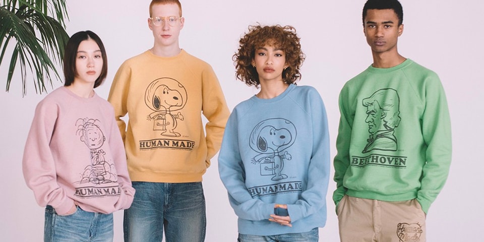 HUMANMADE PEANUTS 接し SWEATSHIRT スヌーピー