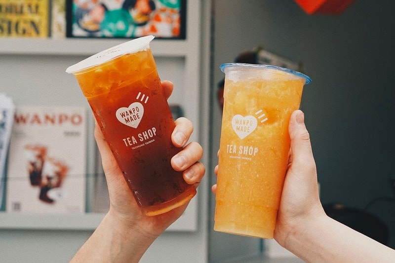 Human Made Wanpo Tea Shop collaboration store opening t shirt tote bag ice cube box floor mat tumbler coaster info date
