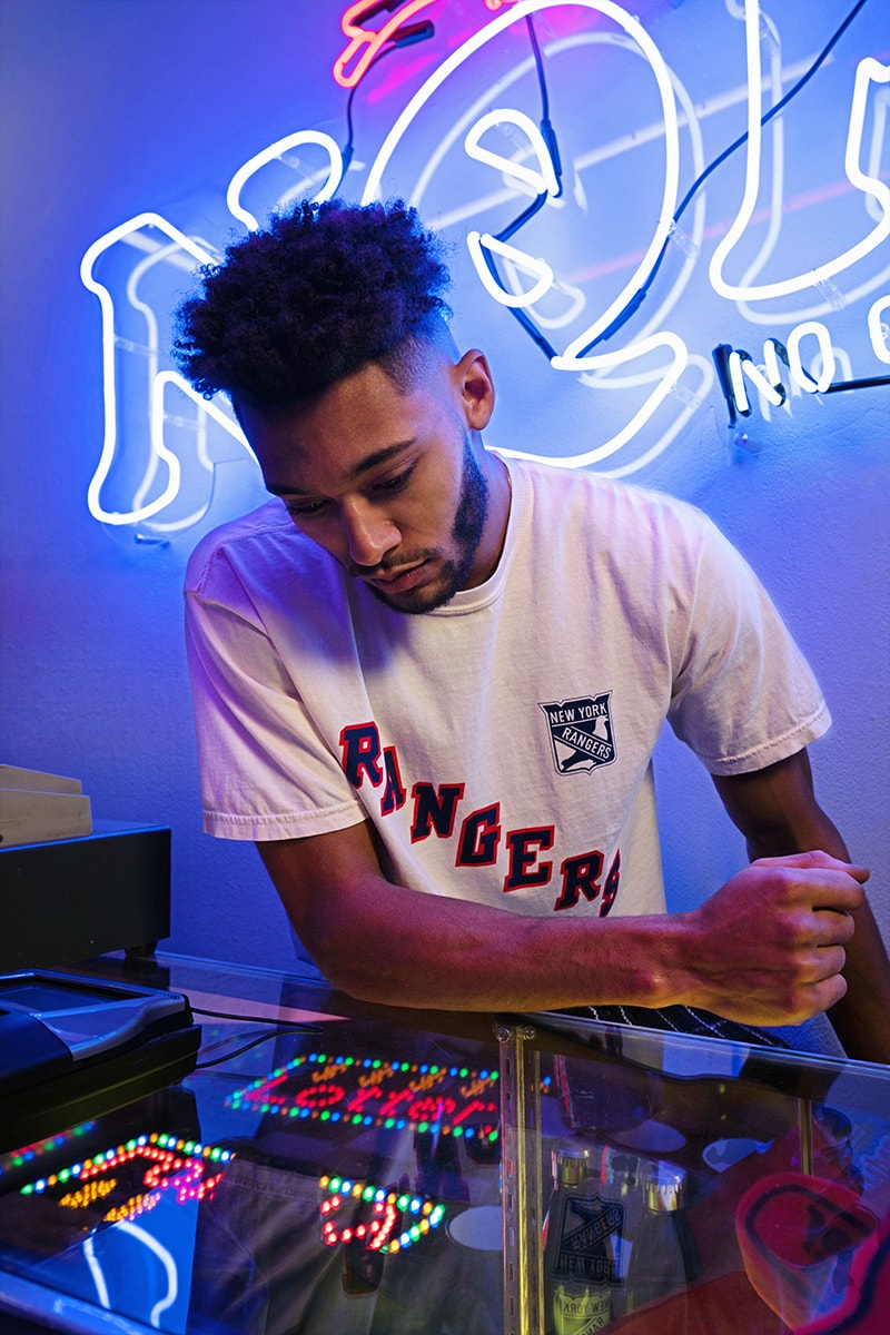 STAPLE Connects With New York Rangers and Defenseman K’Andre Miller for Limited Edition Collaborative Capsule nhl north america hockey 