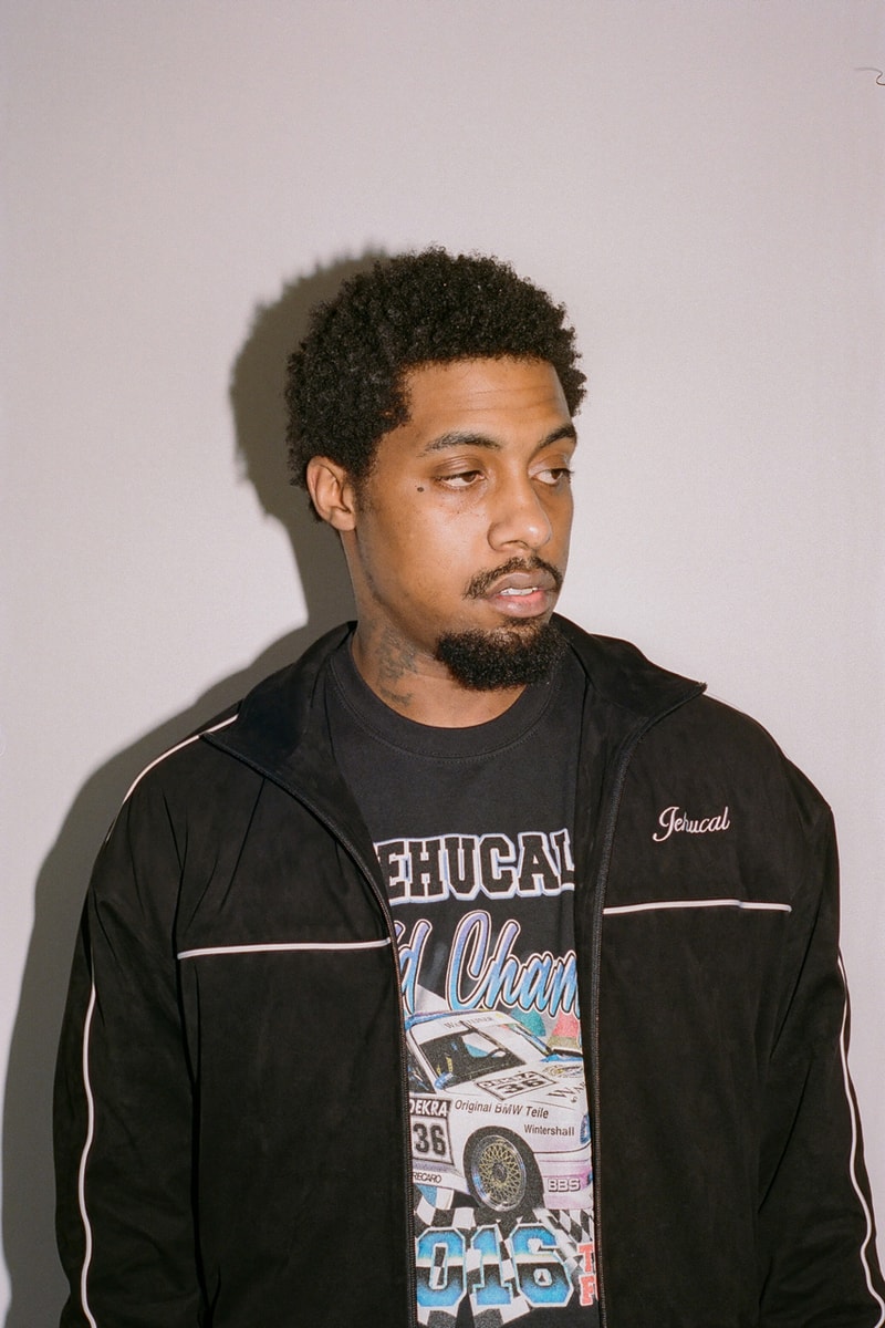 Jehucal Suede Pack Fashion Streewear London UK England Britain England Jay-Z Till Forever Tracksuit Graphic T-shirt
