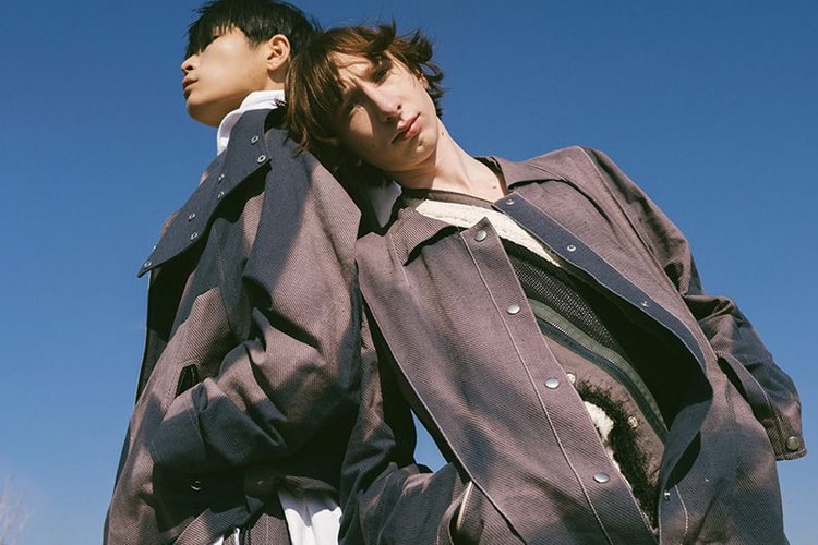 JiyongKim's SS23 Collection Campaign Explores Dynamic Layering