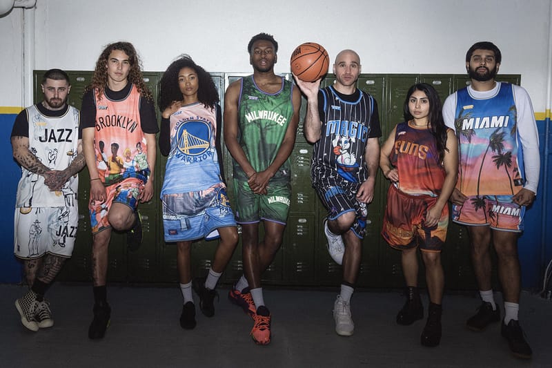 KidSuper Adds His Eclectic Touch to NBA x Fanatics Jerseys