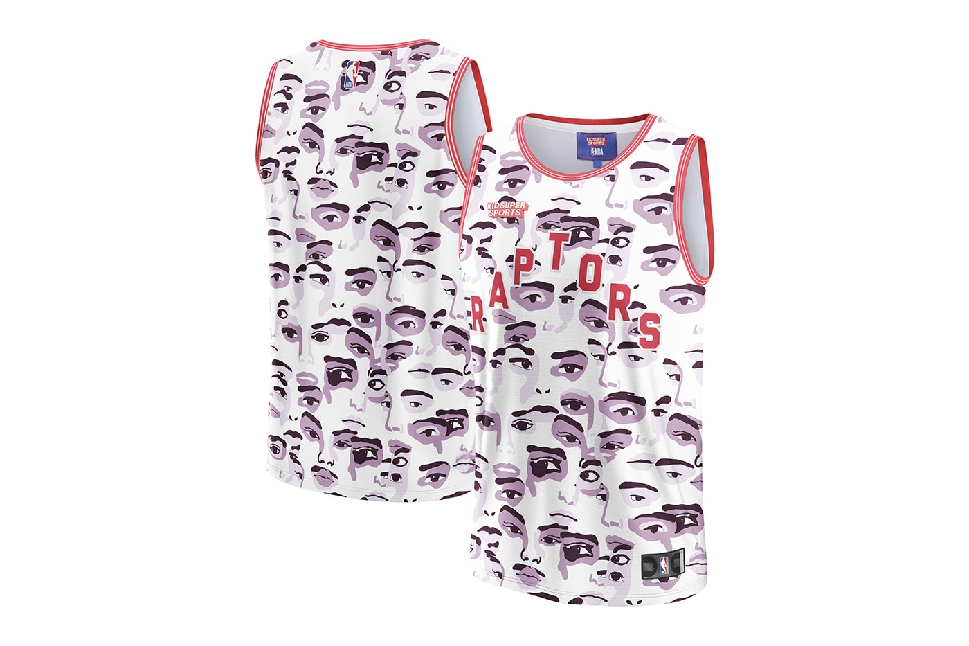 Available now: The Miami Heat KidSuper jersey