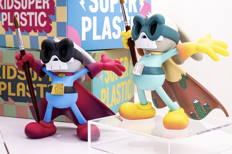 KidSuper Superplastic Exclusive Drop disney of the metaverse vinyl figures chop chop usable paintpbrush comic release info date price