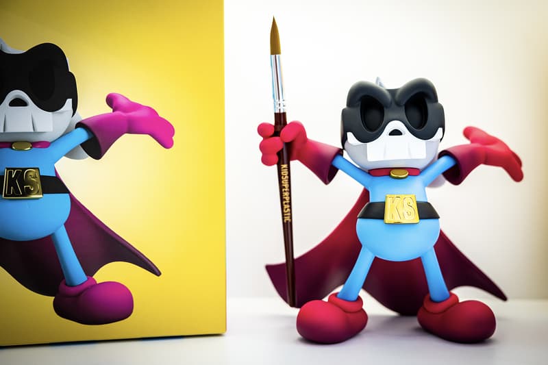 KidSuper Superplastic Exclusive Drop disney of the metaverse vinyl figures chop chop usable paintpbrush comic release info date price