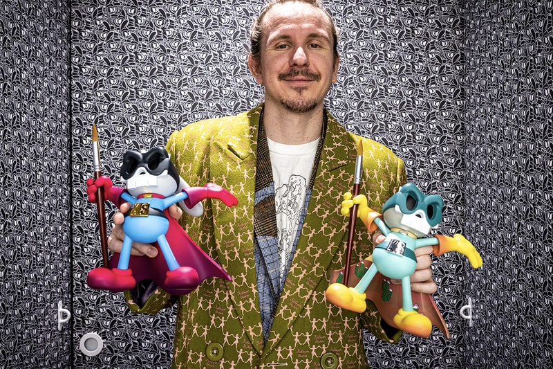 KidSuper Superplastic Exclusive Drop disney of the metaverse vinyl figures chop chop usable paintpbrush comic release info date price