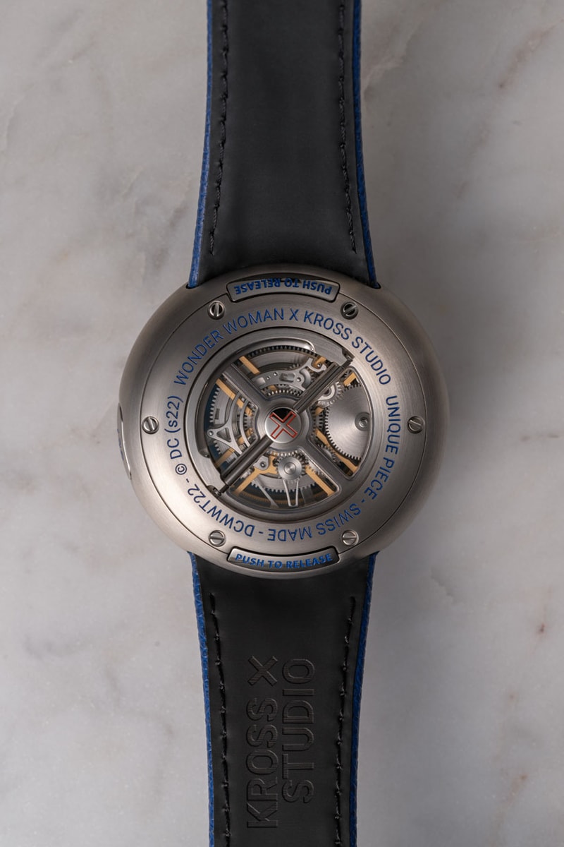 Kross Studio Debuts 'Wonder Woman' Tourbillon Timepiece