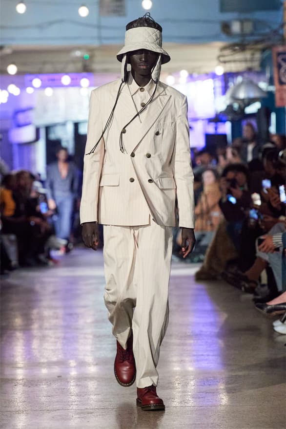 LABRUM Fall Winter 2023 London Fashion Week lfw fw23 London runway show menswear womenswear Africa From Greener Pastures