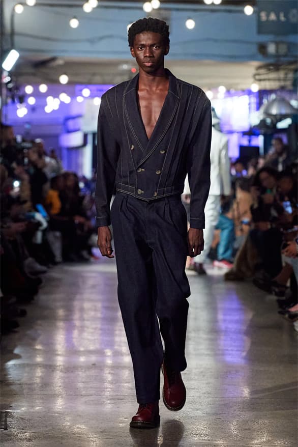 LABRUM Fall Winter 2023 London Fashion Week lfw fw23 London runway show menswear womenswear Africa From Greener Pastures