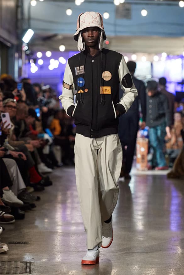 LABRUM Fall Winter 2023 London Fashion Week lfw fw23 London runway show menswear womenswear Africa From Greener Pastures