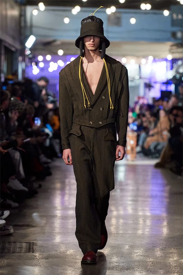 LABRUM Fall Winter 2023 London Fashion Week lfw fw23 London runway show menswear womenswear Africa From Greener Pastures